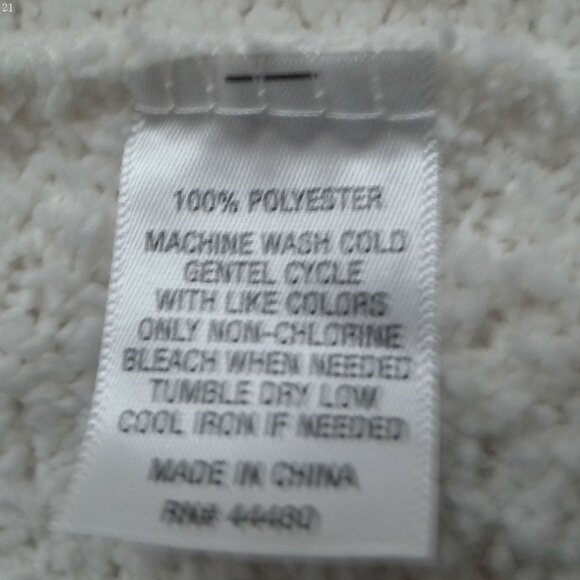 WONDERLY Open Front Long Sleeve Cream Long Cardigan Sweater XXL - Picture 4 of 5